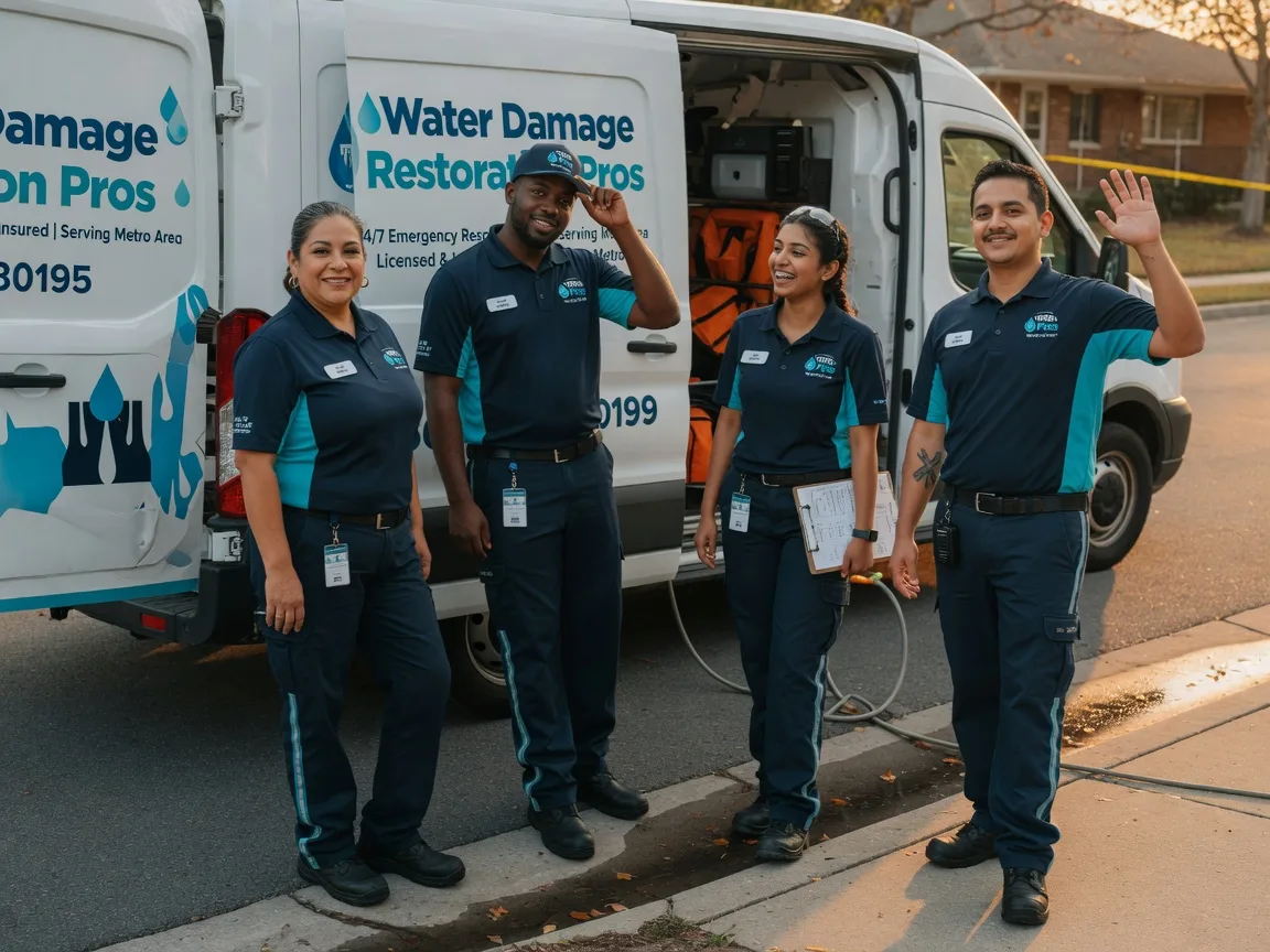 Water Damage Restoration company in Pointblank, TX