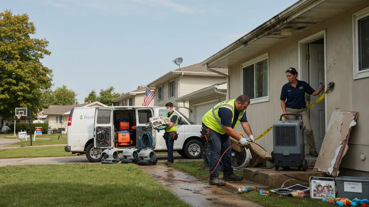 Water Damage Restoration in Pointblank, TX near me